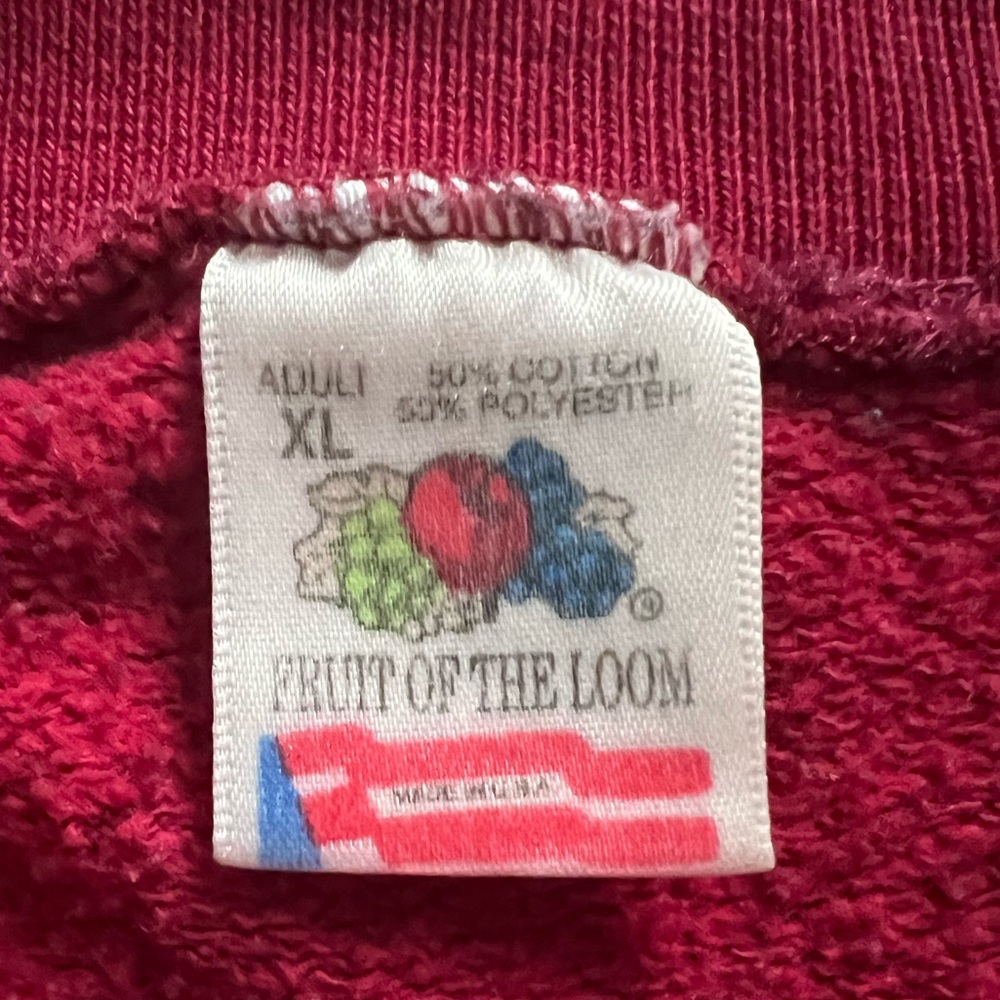 red vintage crewneck - Picture 2 of 4